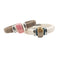 Brown Cork Pink Bead Bracelet